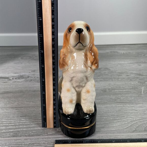 Vintage Takahashi 8in Cocker Spaniel Dog Porcelain Figurine Bookend Japanese - Picture 12 of 12